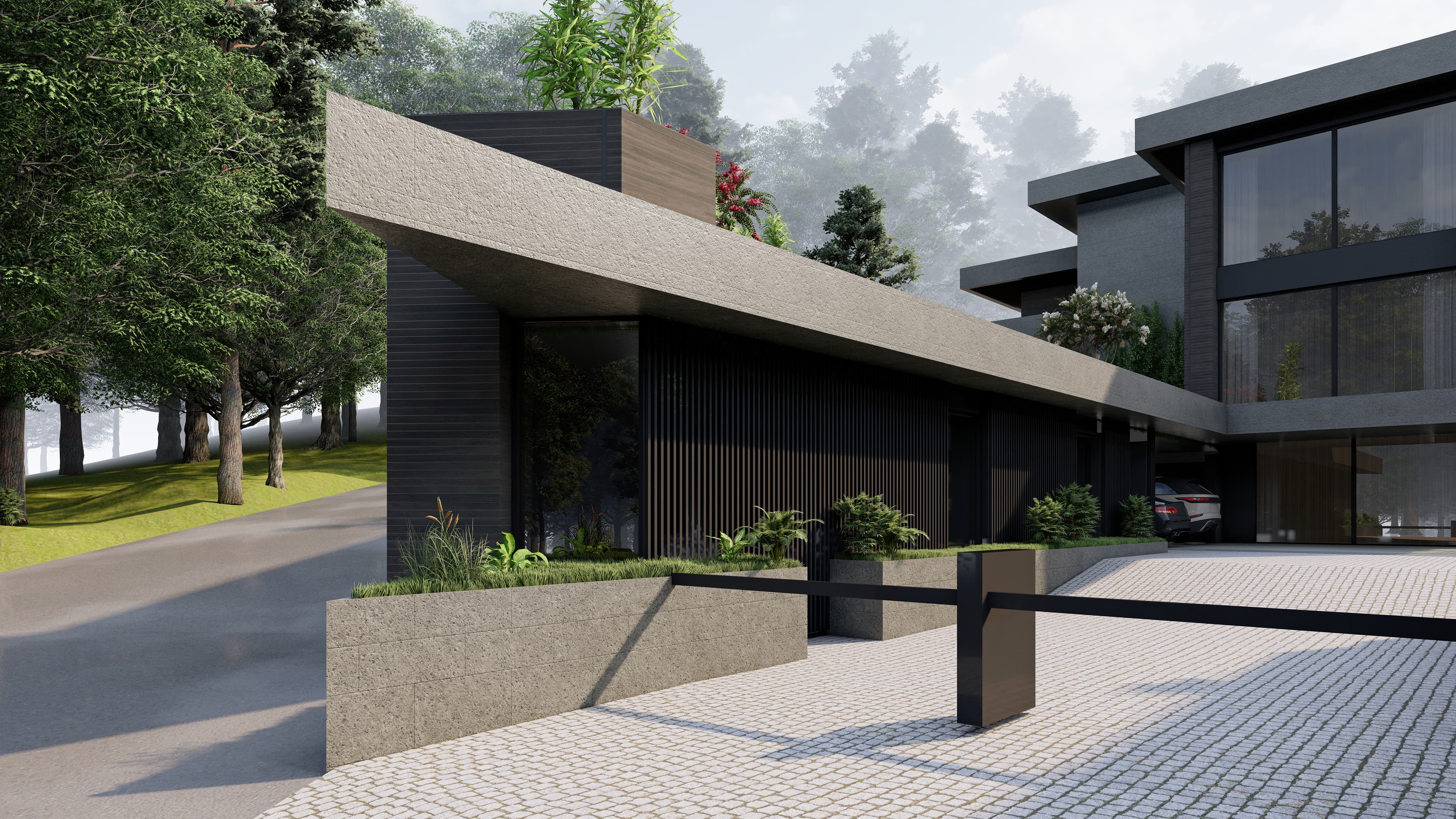 Panarda Çayyolu Akşam Görünümü